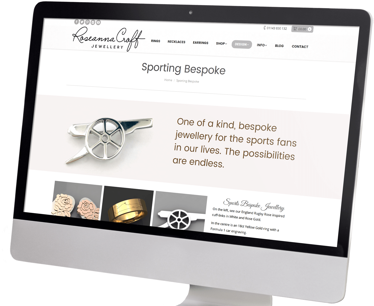 Roseanna Croft Jewellery screenshot