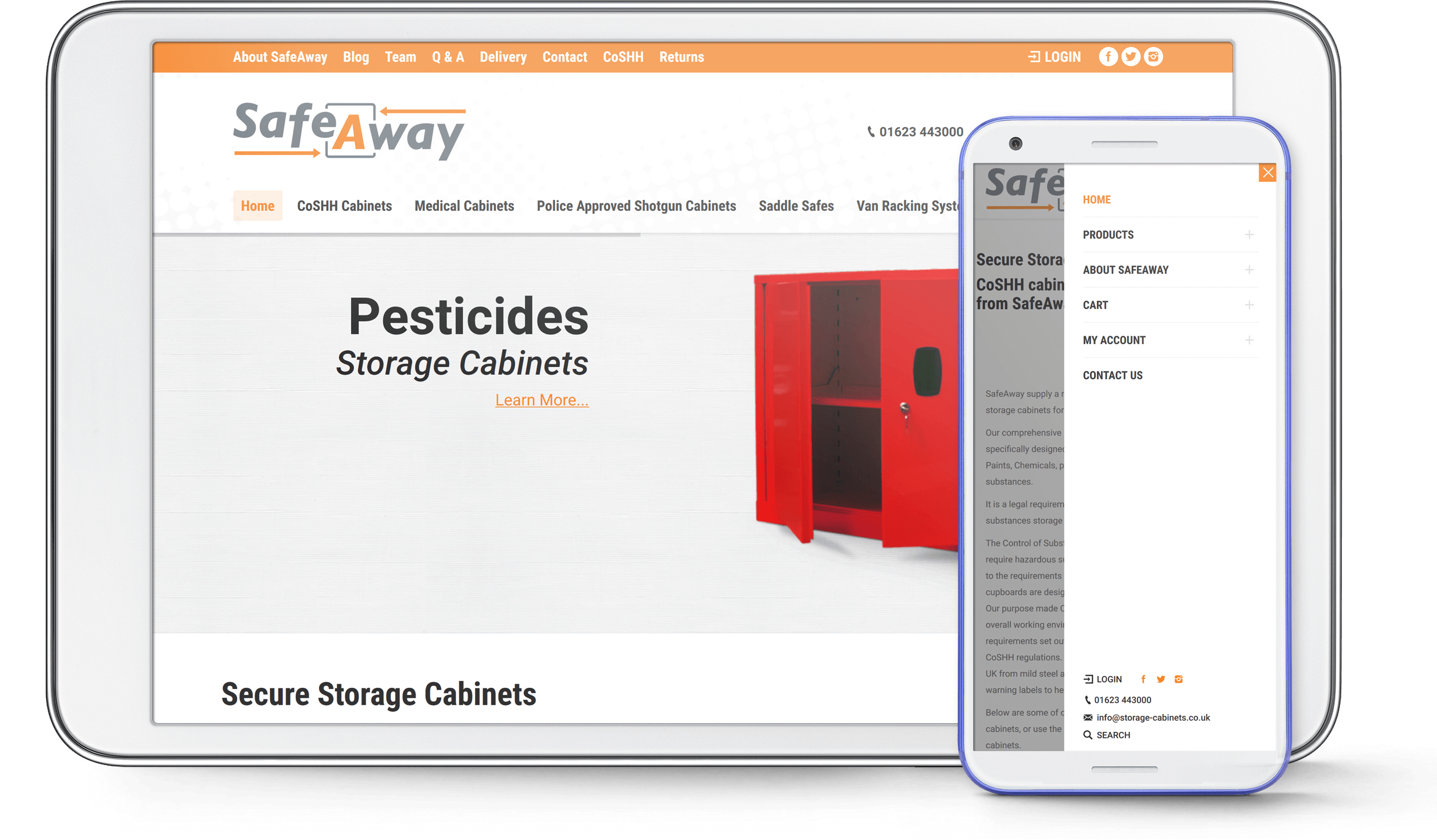 safeaway screenshot mobile