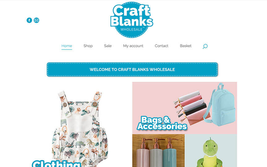 Craftblanks wholesale screenshot